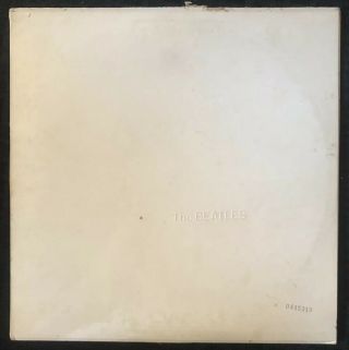 The Beatles White Album Lp 1970 Apple 1st Press Numbered Swbo 101 - Ex Vinyl