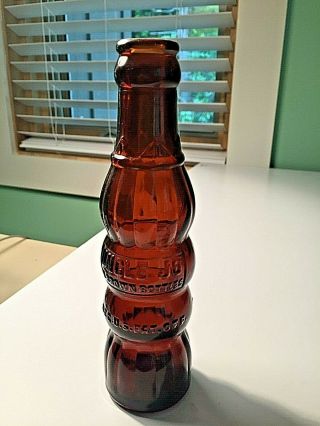 Small Deco Soda " Uncle Joe In Brown Bottles " With Star Of David And 1929 On Base
