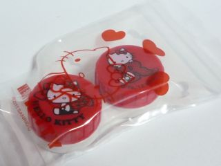 Sanrio Hello Kitty Contact Lens Case (size About 6.  5 X 3.  5 X 1.  5 Cm) F/s