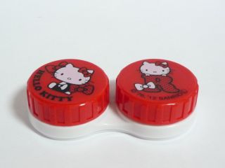 SANRIO Hello Kitty Contact lens case (Size about 6.  5 x 3.  5 x 1.  5 cm) F/S 2
