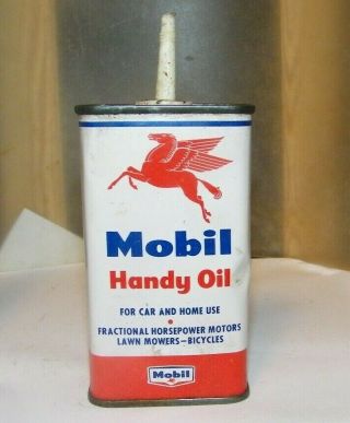 Vintage 4 " Tin Mobil Handy Oil Pic Flying Horse Gas & Oil Companies