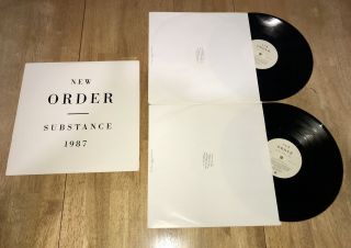 Order: Substance 1987: Vinyl Us Press Qwest 1987