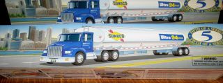 Sunoco Gas Truck Shelf Toy Lights,  Talks,  1998 Nib Ultra 94 5th In Series