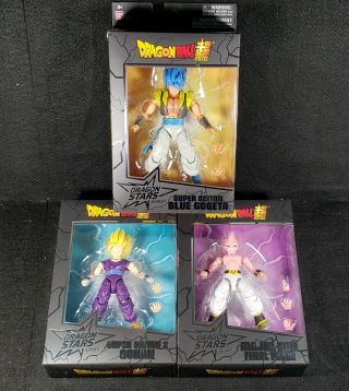 Bandai Dragon Ball Stars Wave 11 Complete Set Of 3 Figures.  In Hand