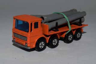 Matchbox - Lesney 1:64 Scale Mb 10a Pipe Truck
