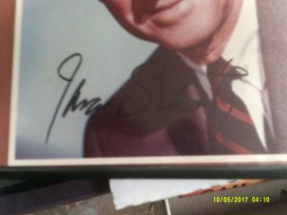 Jimmy Stewart autographed 8x10 photo It ' s a Wonderful Life 2