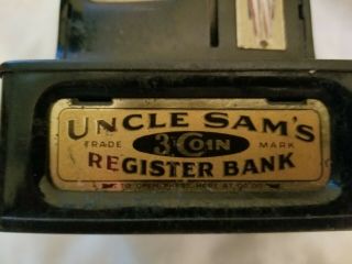 Uncle Sam ' s 3 Coin Register Mechanical Bank - WWII Edition (Uncle Sam Edition) 3