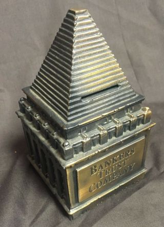 Vintage Bankers Trust Company Still Bank - A Tower Of Strength