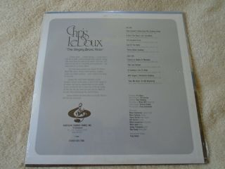 CHRIS LeDOUX Thirty Dollar Cowboy ' 83 American Cowboy Songs LP - 3