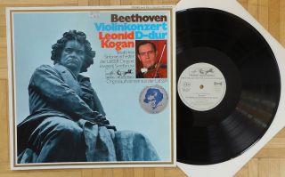 R759 Leonid Kogan Beethoven Violin Concerto Op.  61 Svetlanov Eurodisc Stereo