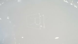 A PAIR - ROSSO USA SMALL HEN ON NEST COVERED SALT CELLAR DIP WHITE MILKGLASS 8