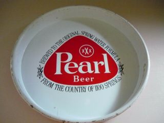 Vintage Pearl Beer Tray