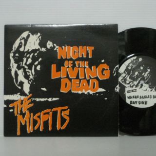 The Misfits - Night Of The Living Dead 7  Ep 1993 Uk Plan 6 Danzig Samhain Punk