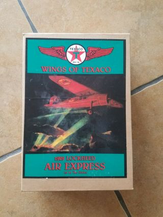Wings Of Texaco 1929 Lockheed Air Express Airplane 1st In The Series -