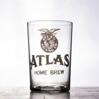Atlas Brewing Home Brew Pre - Pro Etched Drinking Glass