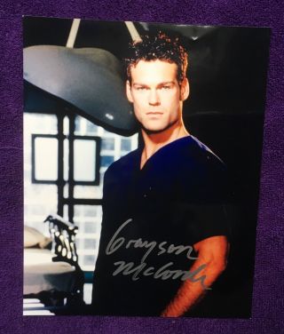 Grayson Mccouch Authentic Hand Signed Color 8 X 10 Photograph -