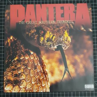 Pantera " The Great Southern Trendkill " Lp Black Vinyl Record
