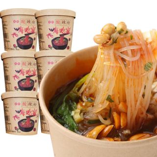 Hi Food Lovers Authentic Chongqing Hot And Sour Vermicelli 6 Barrels 118g