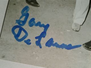 Gary DeLaune Authentic Hand Signed 4X6 Photo - John F.  Kennedy Assassination 2