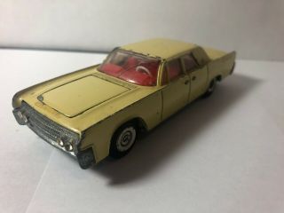 Lincoln Continental Yellow 1/43 Tekno 829 Denmark