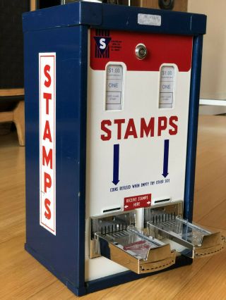 Great Shipman Stamp Vending Machine With Lock And Key - Business Ready