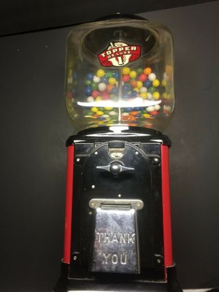 Vintage Victor Topper Delux Gum Ball Machine With Key