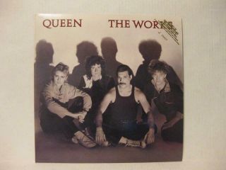 Queen The Capitol Gold Stamped Promotional Record Lp 1984 Freddie Mercury