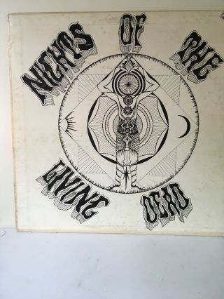 Grateful Dead Bootleg Nights Of The Living Dead - Vintage Late 60s Rare
