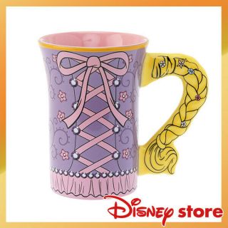 Disney Princess Tangled Rapunzel Dress Design Mug Cup Disney Store Japan Limited