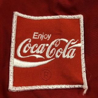 Men ' s Size 46/48 Long UNITOG Coca - Cola Red Vintage 1980 ' s Deliver Driver Jacket 4