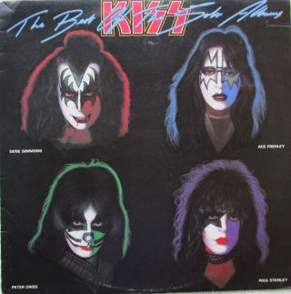 Kiss ‎the Best Of The Solo Albums Vinyl Lp Australia 1979 Record