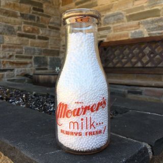 Pt Milk Bottle Mowrer 