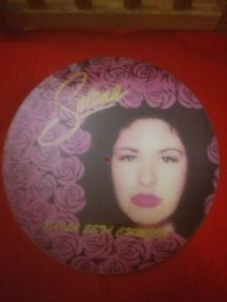 Rare Selena Quintanilla Dinos 12 " Picture Disc " Baila Esta Cumbia " Test Pressing