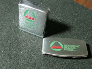 Zippo Tape Measure And Pocket Knife/money Clip.  Advertising.