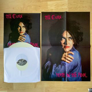 The Cure - Death In The Pool - White Vinyl Lp | / Wax - Import,  Poster
