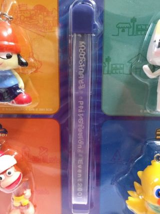 Play Station Character Strap PaRappa the Rapper McDonald ' s Japan 2001 F/S 7