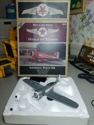 Wings Of Texaco (special Edition) Lockheed Sirius 8a 18th