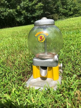 Chlorophyll 5 Cent Gum - Ball Machine