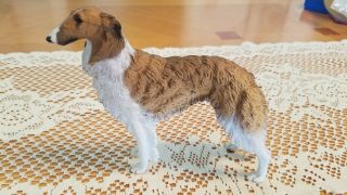 Rare Vintage North Light,  England Borzoi Russian Wolfhound 6 Inch Pet Puppy Dog