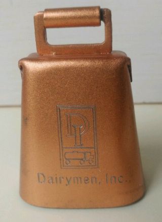 Vintage Dairymen Inc.  Milk Cow Bell Advertising Promo 2