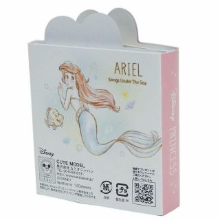 Disney Princess Notepad Mini Memo Pad 2019SS Rapunzel Belle Ariel 4