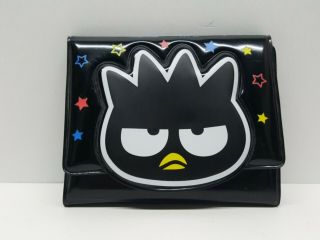 2012 Sanrio Badtz Maru Trifold Wallet Black Penguin - Cute