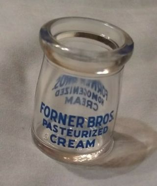 Forner Bros Vintage Mini Cream Bottle
