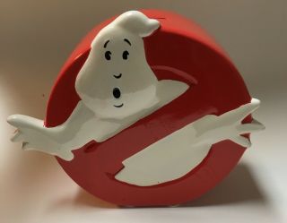 Ghostbusters No Ghost Logo Ceramic Bank 2016 Fab Starpoint 6 - 1/2 " X 8 " X 3 " Rare