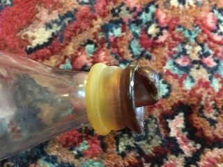 RARE - WELFARE Antique Glass Baby Bottle - Made in England - Double Ended 4