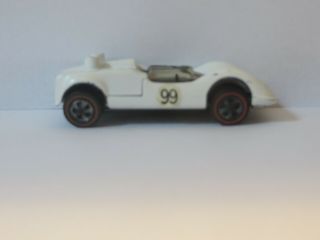 Vintage Redline1968 White Chaparral 2g Hot Wheels Die Cast Car