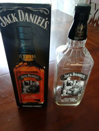 Jack Daniels Scenes From Lynchburg Number 6 - 1 Litre Bottle - Empty