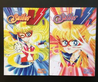 Sailor V Manga Vol 1 & 2 English