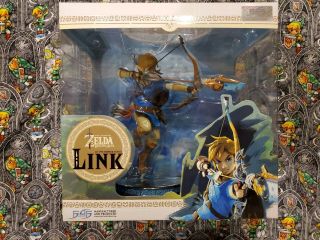 First 4 Figures The Legend Of Zelda: Breath Of The Wild Link - 10 Pvc Statue