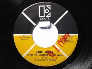 Jack Wilce Elektra 45653 Apple Pie,  Mother & Flag / Baby Browning Gram Parsons